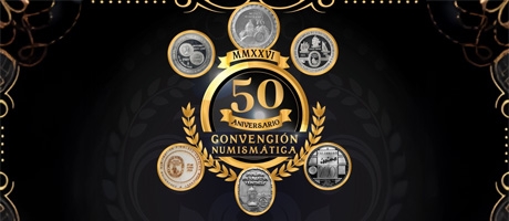 50 Aniversario de la Convenci&oacute;n Numism&aacute;tica